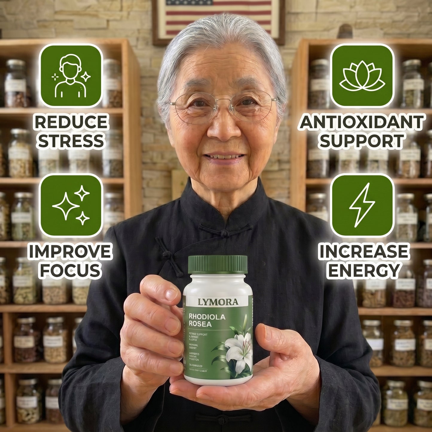 Rhodiola Rosea Extract Capsules